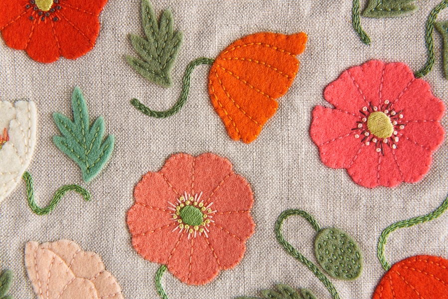 Poppy Garden Embroidery | Purl Soho