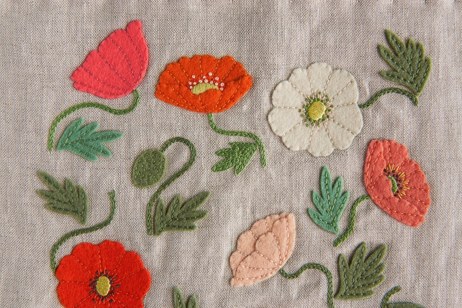 Poppy Garden Embroidery | Purl Soho