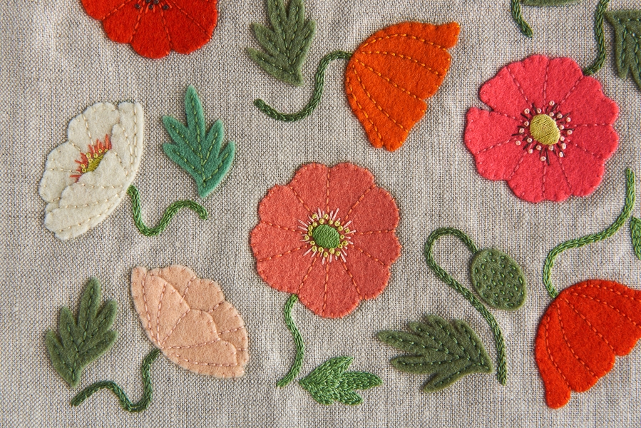 Poppy Garden Embroidery | Purl Soho