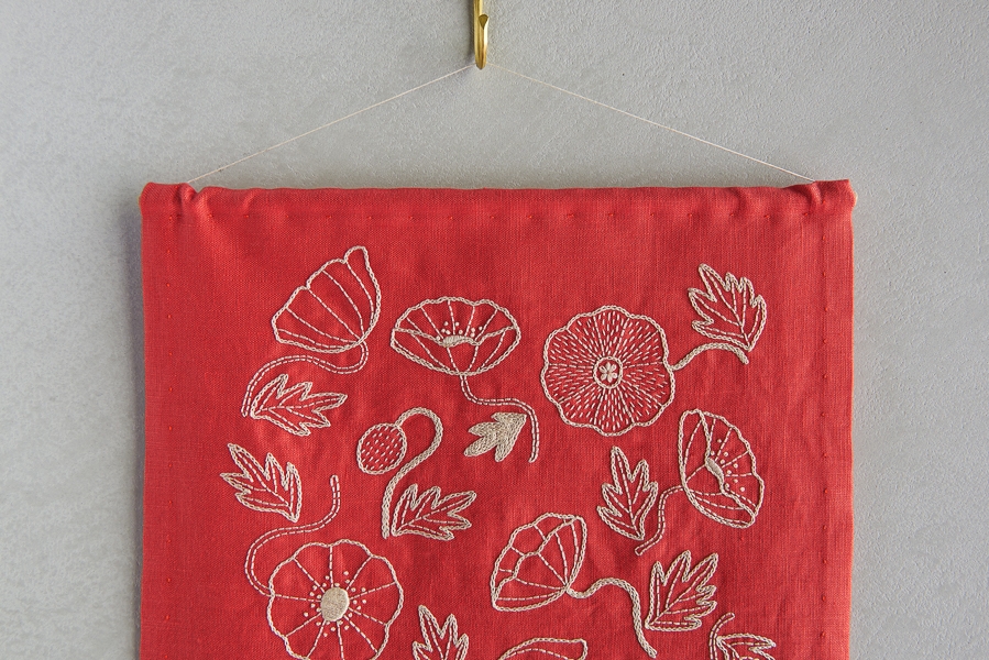 Poppy Garden Embroidery | Purl Soho