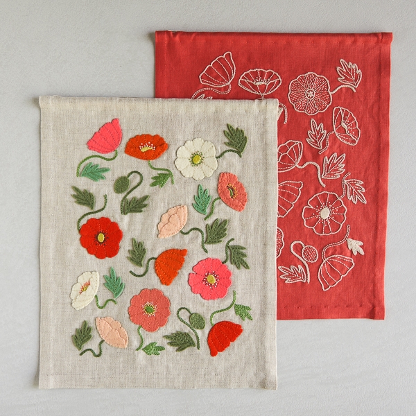 Poppy Garden Embroidery | Purl Soho