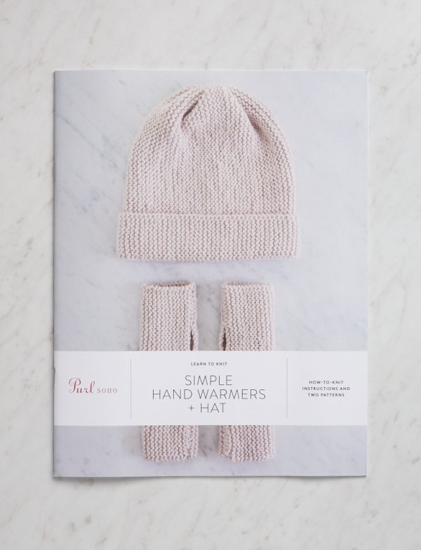 Simple Hand Warmers + Hat in New Colors | Purl Soho