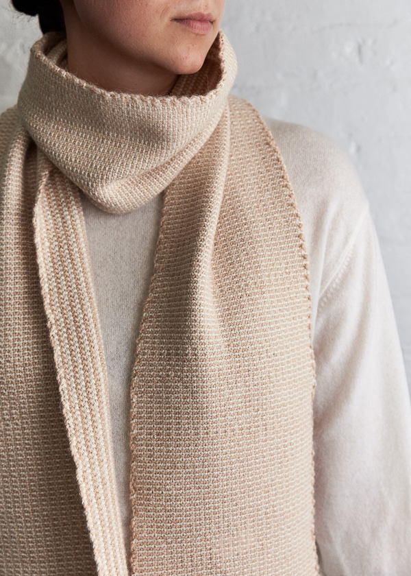 Reversible Stripes Scarf in New Yarns | Purl Soho