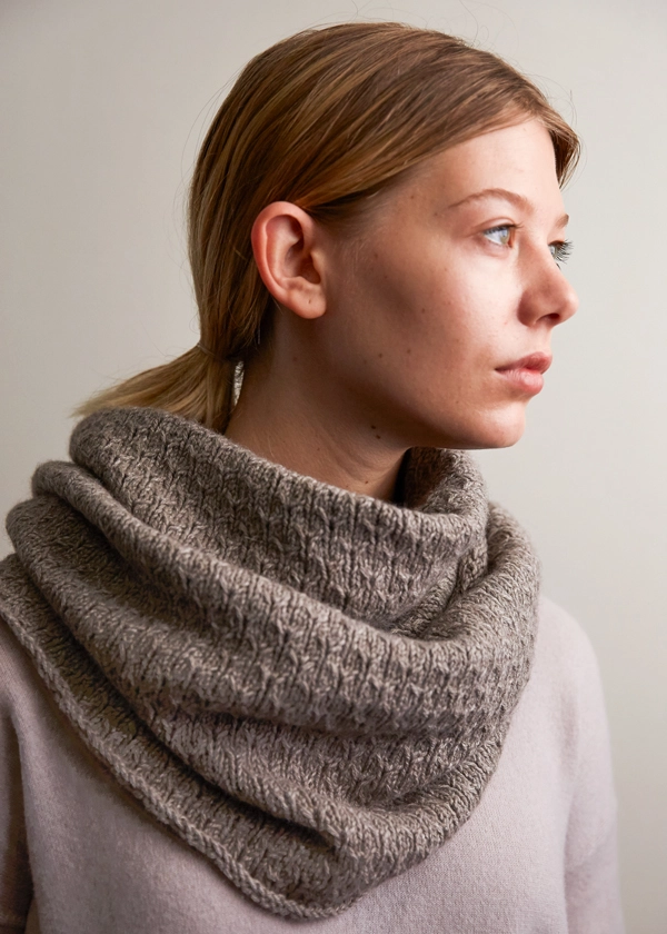 Thorn Stitch Cowl Free Knitting Pattern By Purl Soho