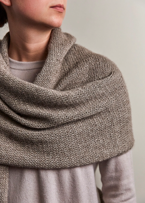 Elementary Wrap Free Knitting Pattern By Purl Soho