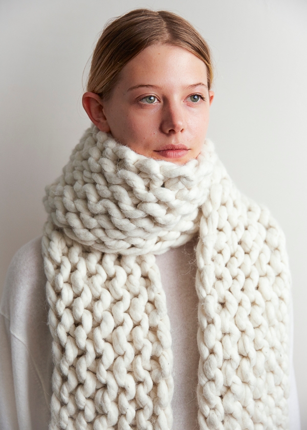 Jumbo Garter Scarf | Purl Soho