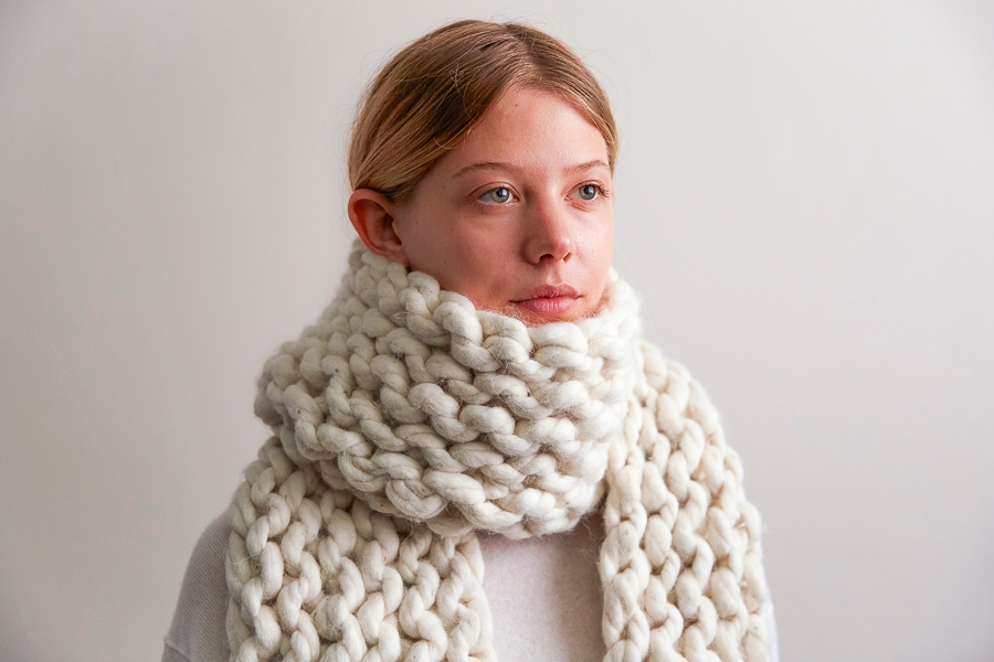 Jumbo Garter Scarf | Purl Soho