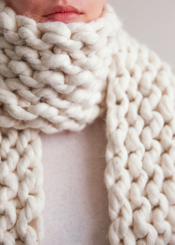 Jumbo Garter Scarf | Purl Soho