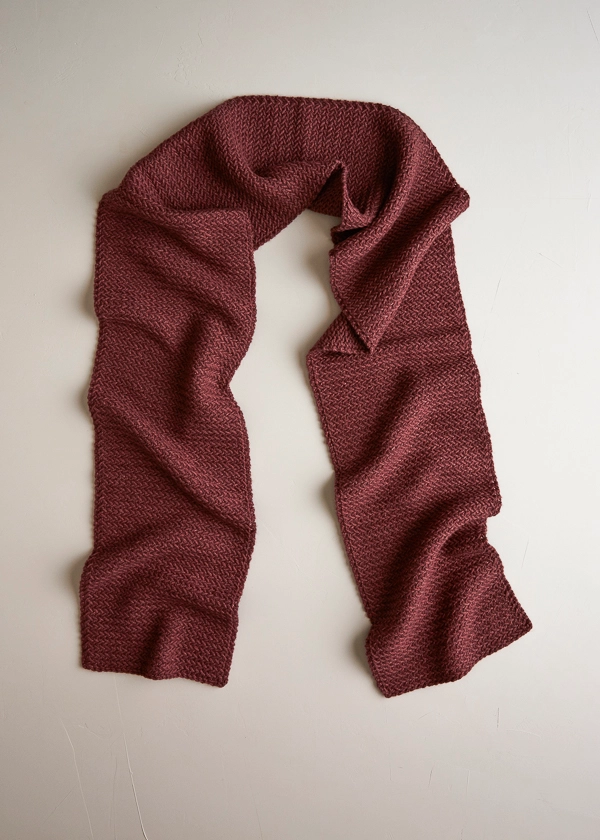 Mini Herringbone Scarf in Understory | Purl Soho