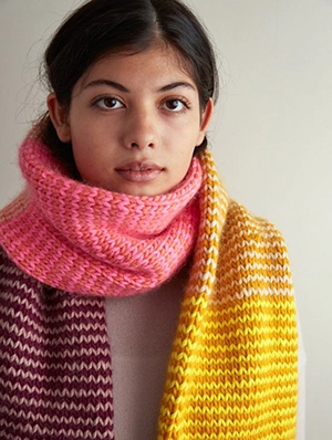 Stripey Tube Scarf | Purl Soho