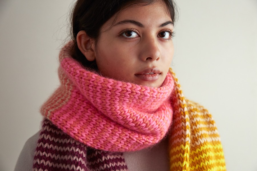 New Custom Crochet Scarf Kit Make Market Everything You Need To Make Scarf,  Gift