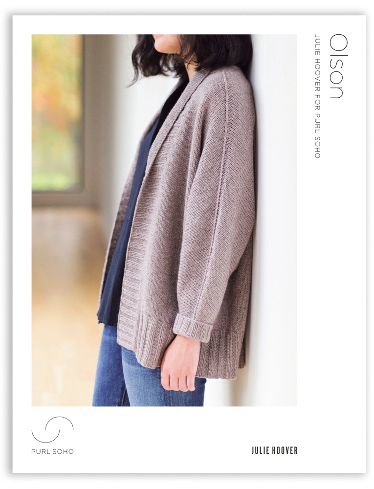 Julie Hoover for Purl Soho: Olson | Purl Soho