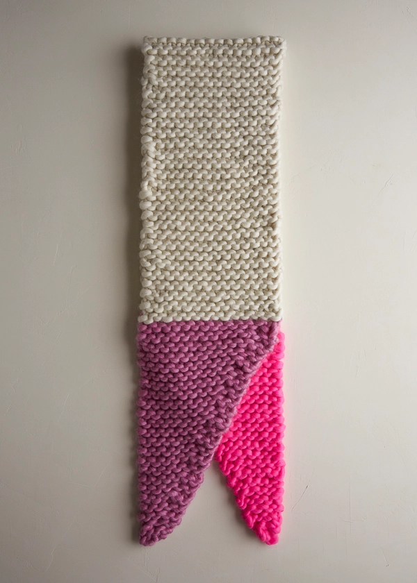 Color Tipped Scarf in Gentle Giant | Purl Soho
