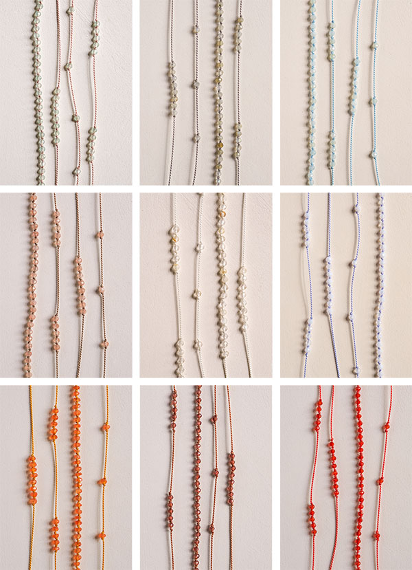 Gemstones + Knots Necklaces | Purl Soho