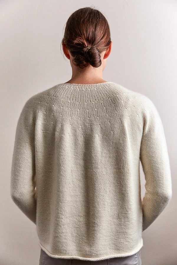 Top-Down Circular Yoke Pullover | Purl Soho