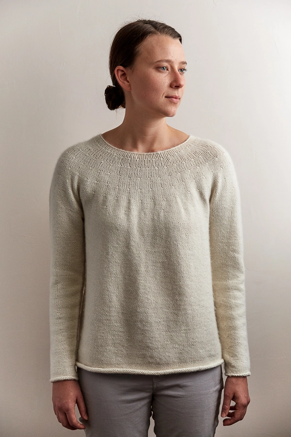 Top-Down Circular Yoke Pullover | Purl Soho