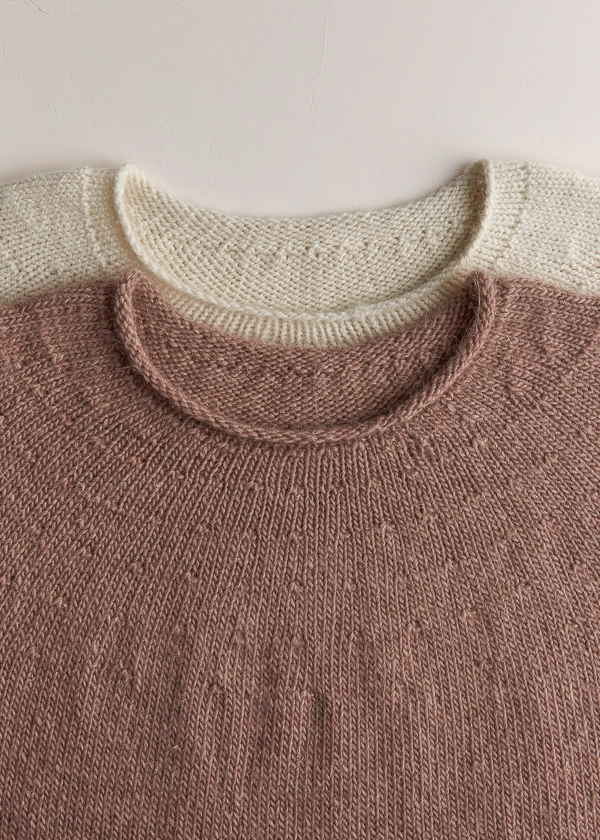 Top-Down Circular Yoke Pullover - Purl Soho