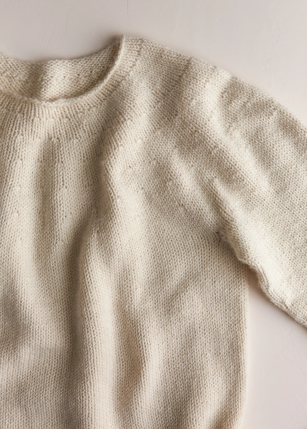 Top-Down Circular Yoke Pullover | Purl Soho