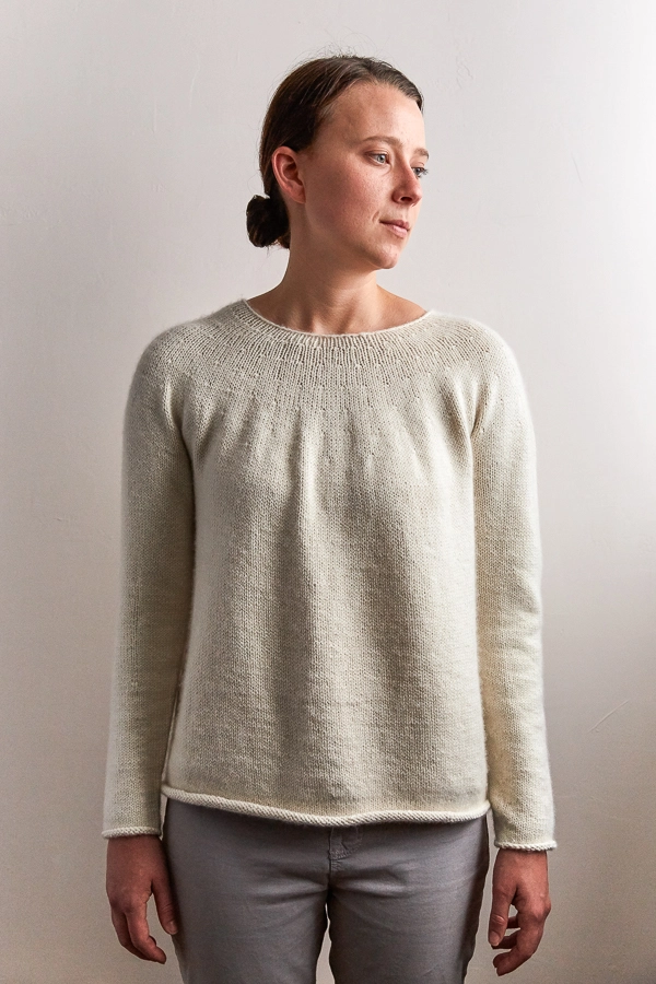 Top-Down Circular Yoke Pullover | Purl Soho