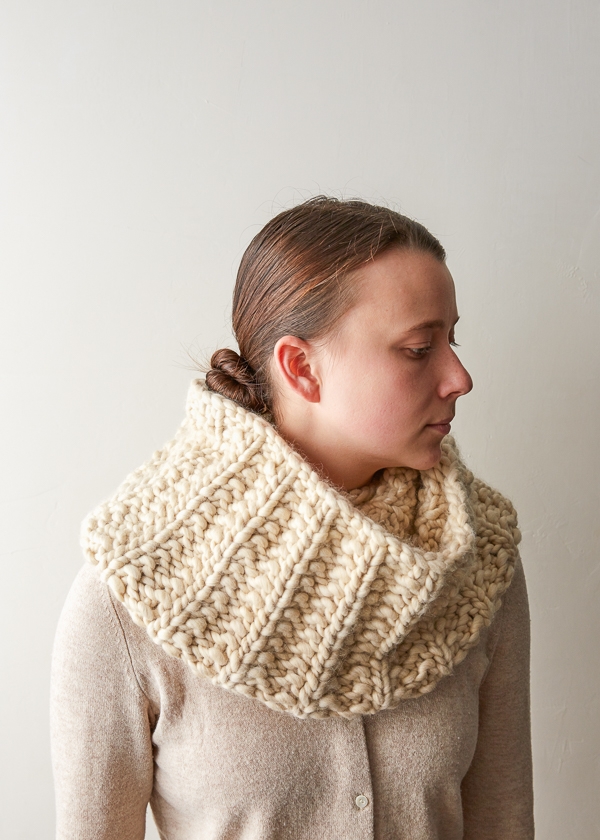 Mistake Rib Cowl in Gentle Giant | Purl Soho