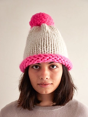 Two-Color Homestretch Hat | Purl Soho