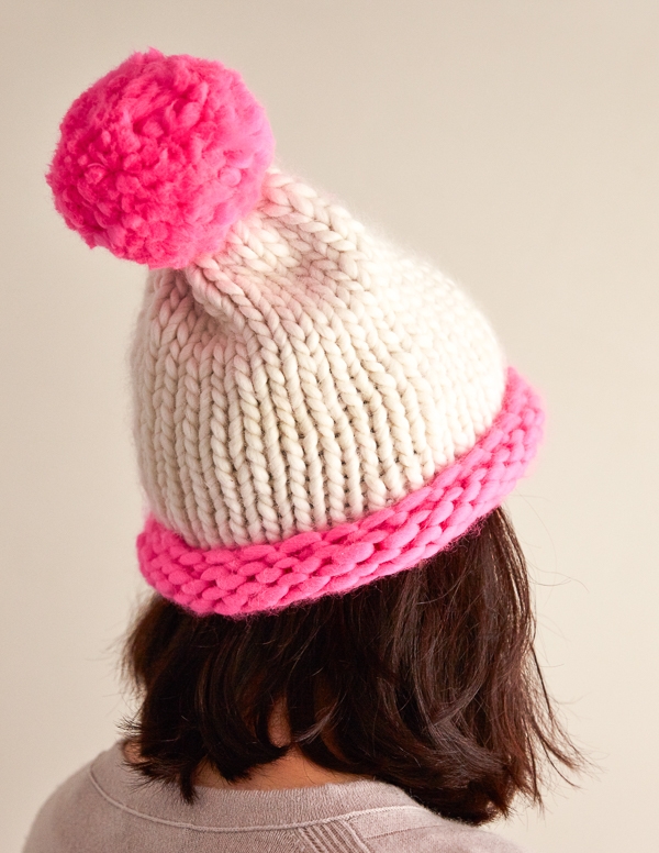 Two-Color Homestretch Hat | Purl Soho