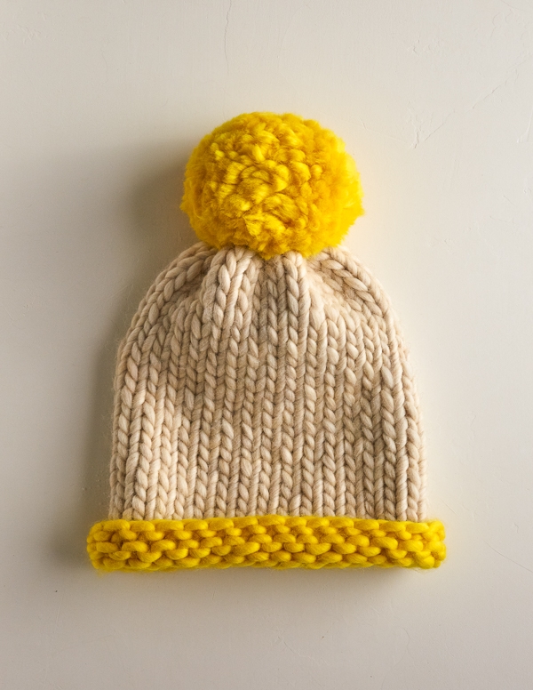 Two-Color Homestretch Hat | Purl Soho