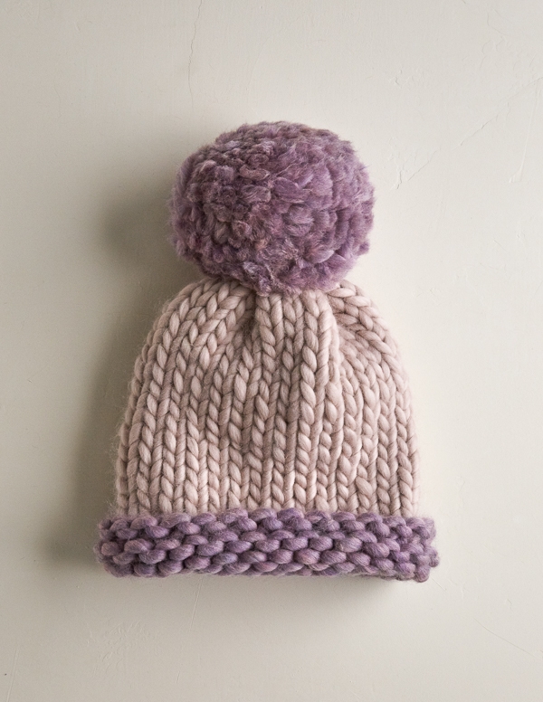 Two-Color Homestretch Hat | Purl Soho