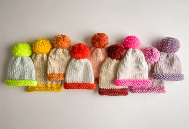 Two-Color Homestretch Hat