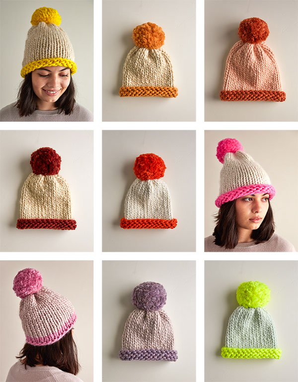 Two-Color Homestretch Hat | Purl Soho