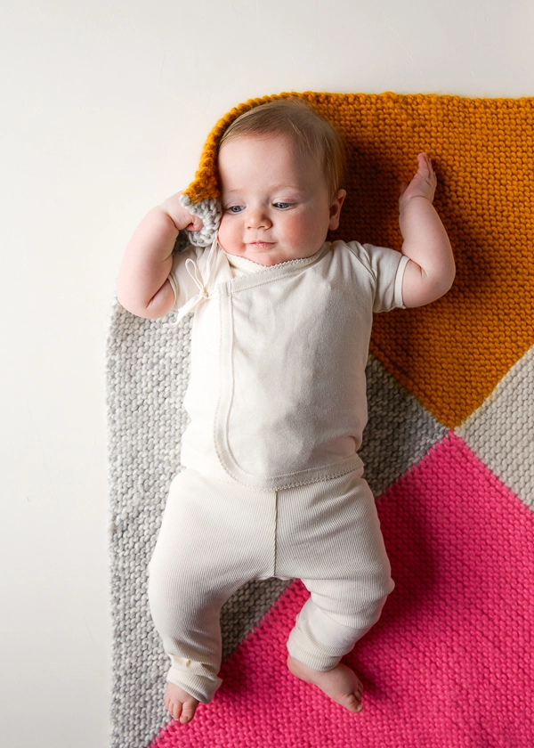 Four Points Baby Blanket in Super Soft Merino | Purl Soho