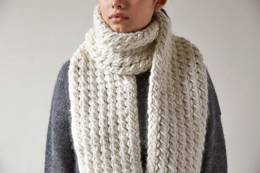 Snow Tracks Scarf | Purl Soho