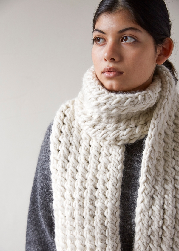 Snow Tracks Scarf | Purl Soho