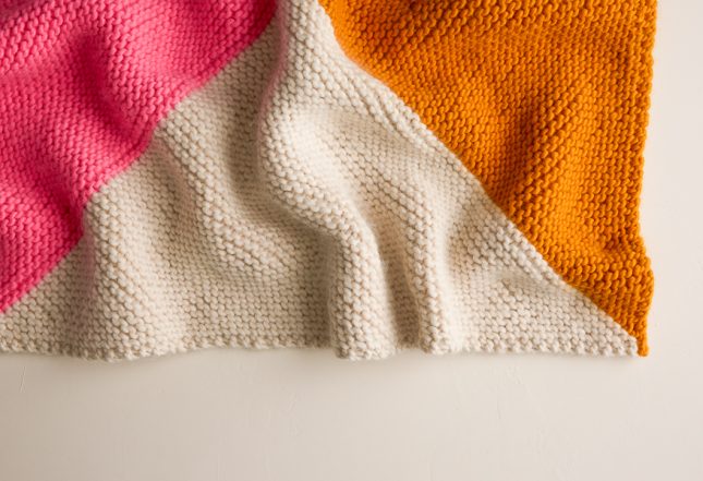 Four Points Baby Blanket in Super Soft Merino