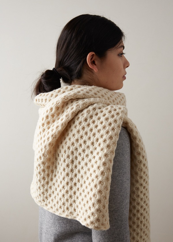 Honeycomb Wrap | Purl Soho