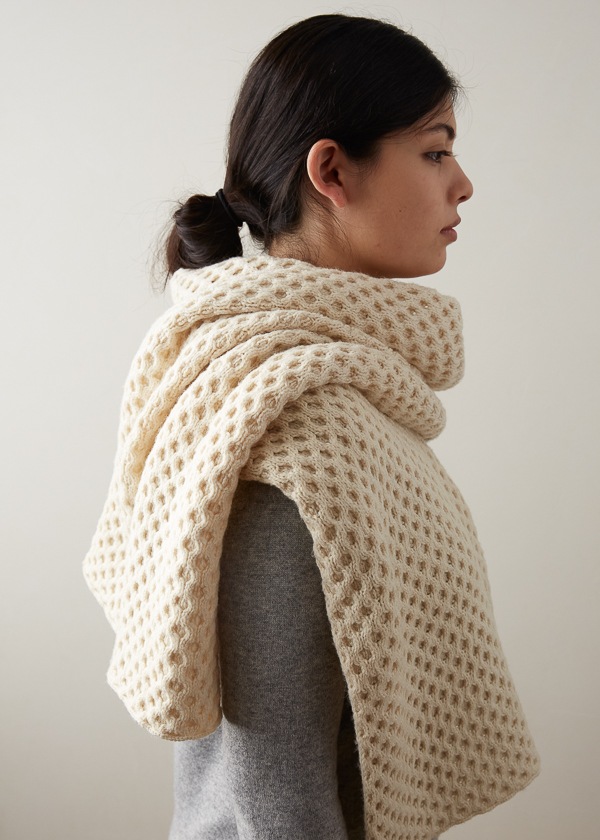 Honeycomb Wrap | Purl Soho