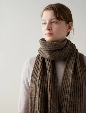 Lovely Ribbed Scarf | Purl Soho