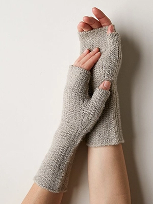 Slip Stitch Hand Warmers | Purl Soho