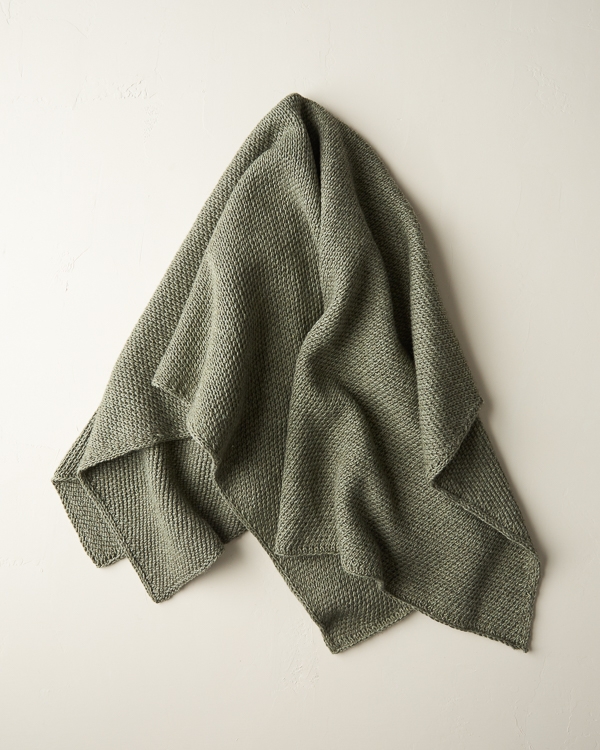 Diagonal Slip Stitch Blanket | Purl Soho
