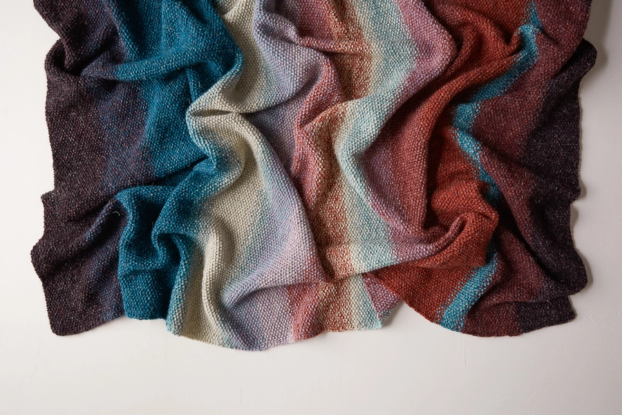 Nature’s Palette Blanket | Purl Soho