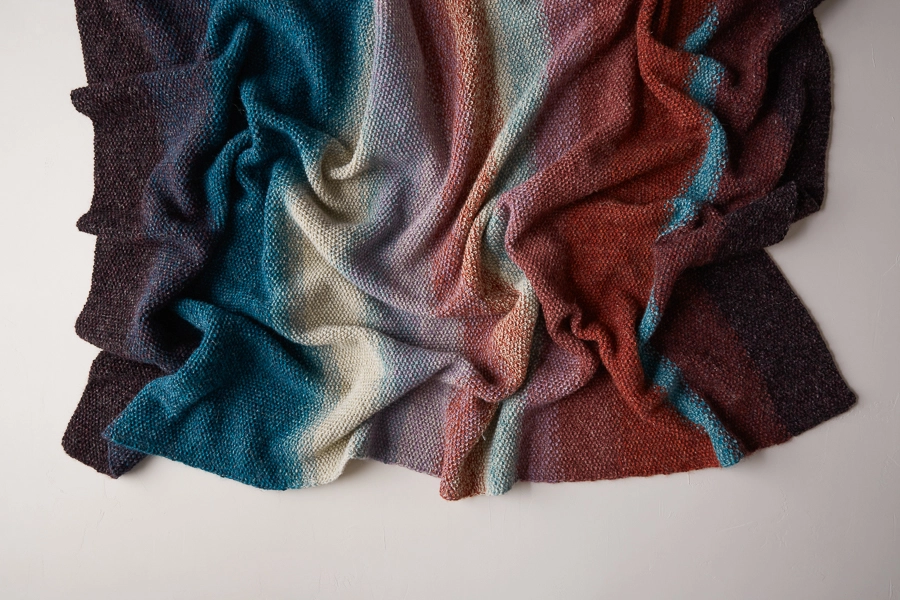 Nature’s Palette Blanket | Purl Soho