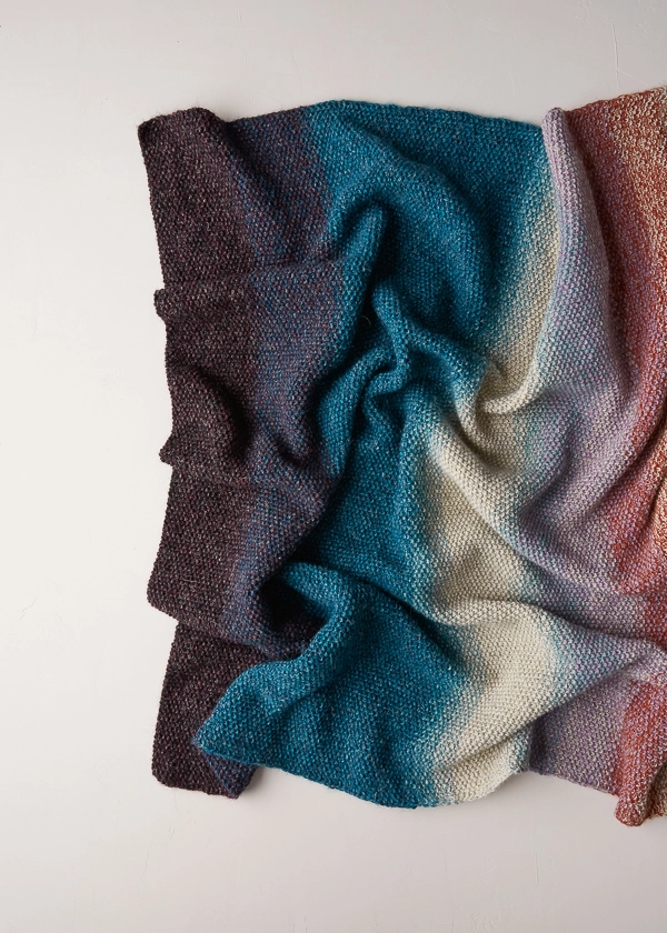 Nature’s Palette Blanket | Purl Soho