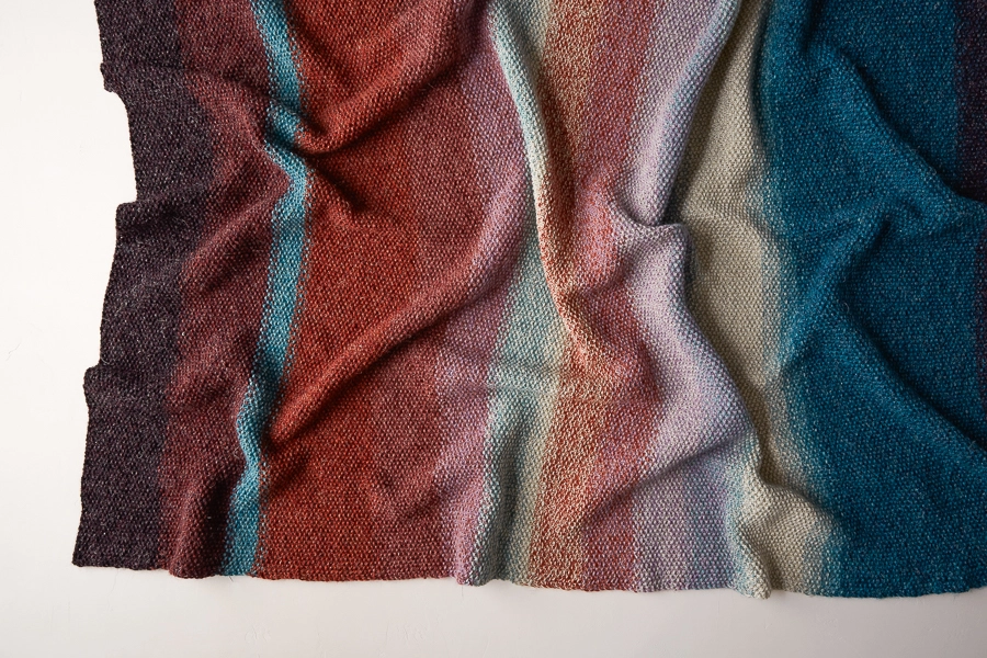 Nature’s Palette Blanket | Purl Soho