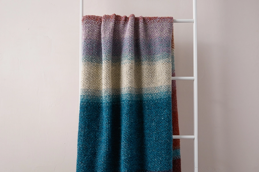 Nature’s Palette Blanket | Purl Soho