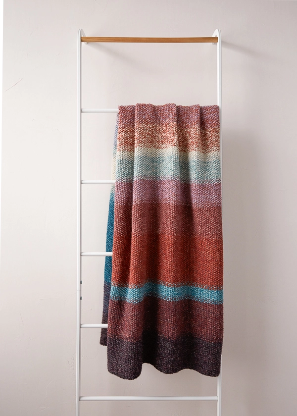 Nature’s Palette Blanket | Purl Soho