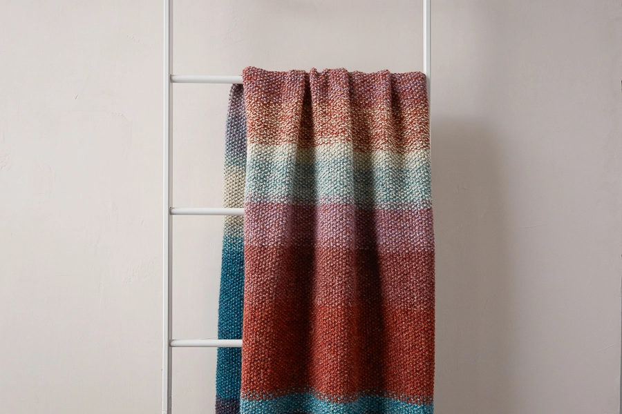 Nature’s Palette Blanket | Purl Soho