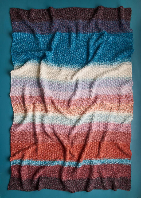 Nature’s Palette Blanket | Purl Soho