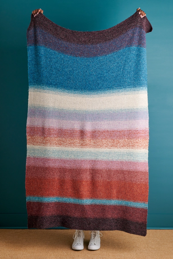 Nature’s Palette Blanket | Purl Soho