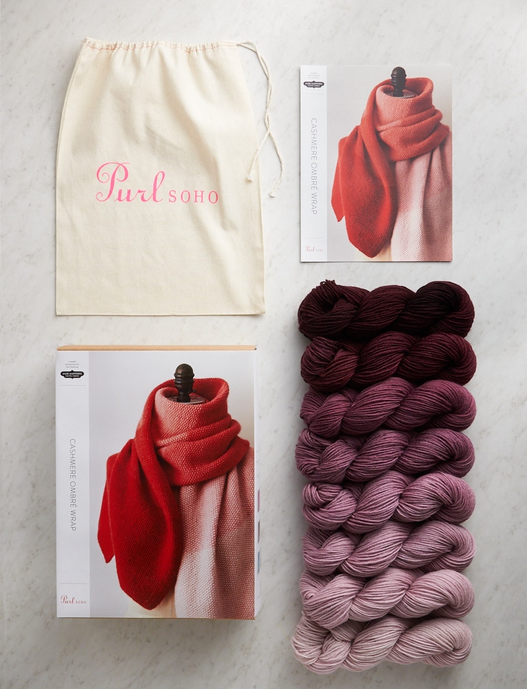 Woven Cashmere Ombré Scarves | Purl Soho