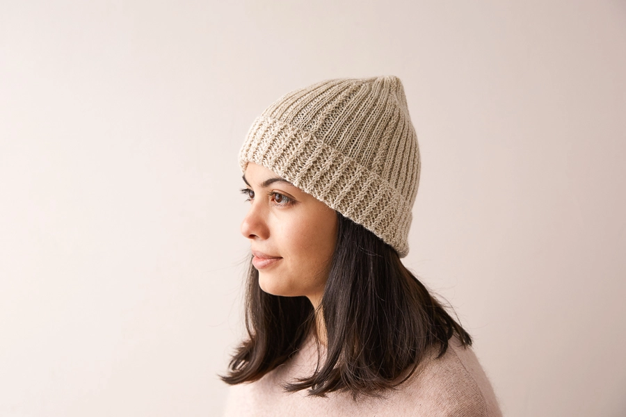 Mock Cable Columns Hat | Purl Soho